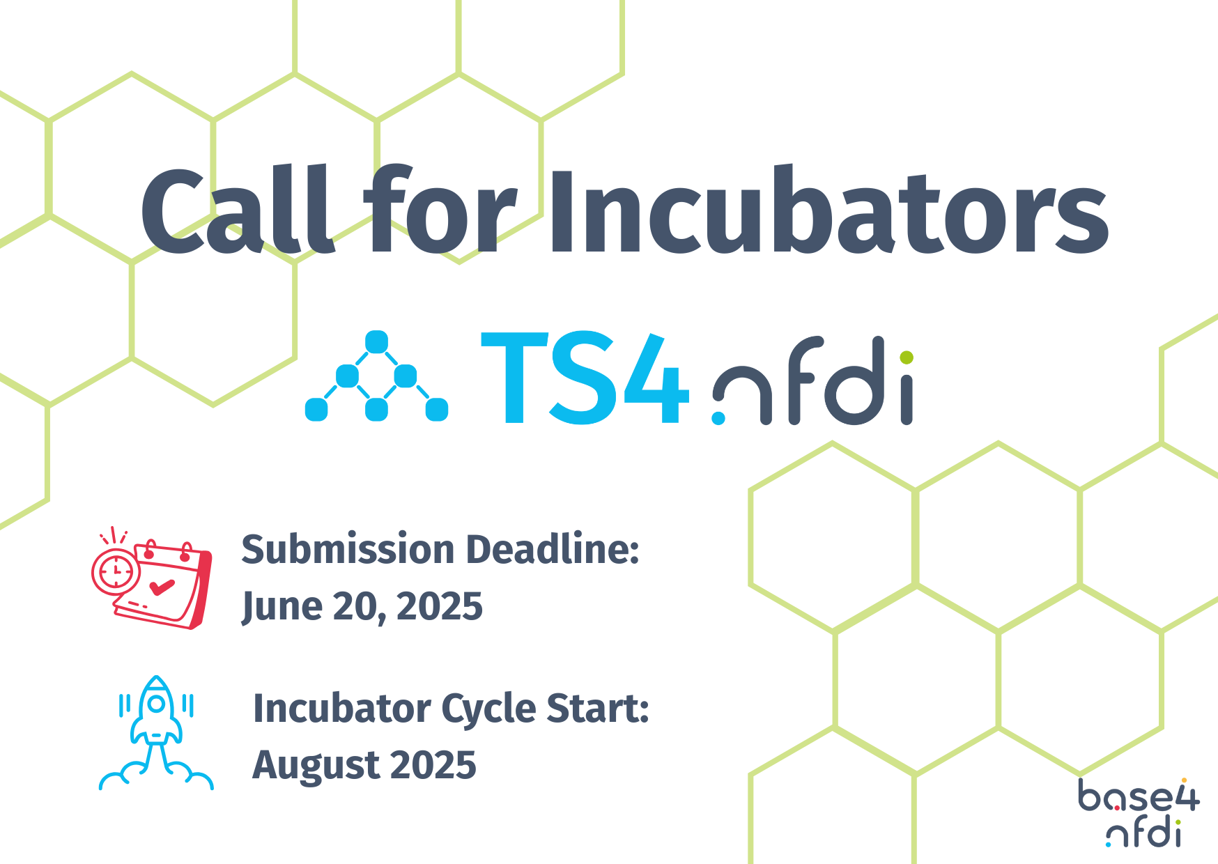 Call for Incubators TS