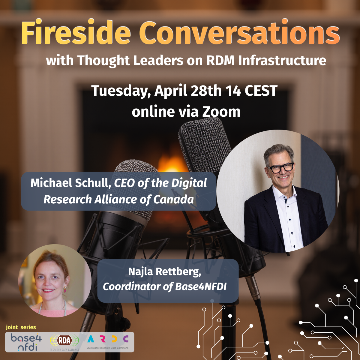 teaser picture of Fireside Conversation event with Michael Schull