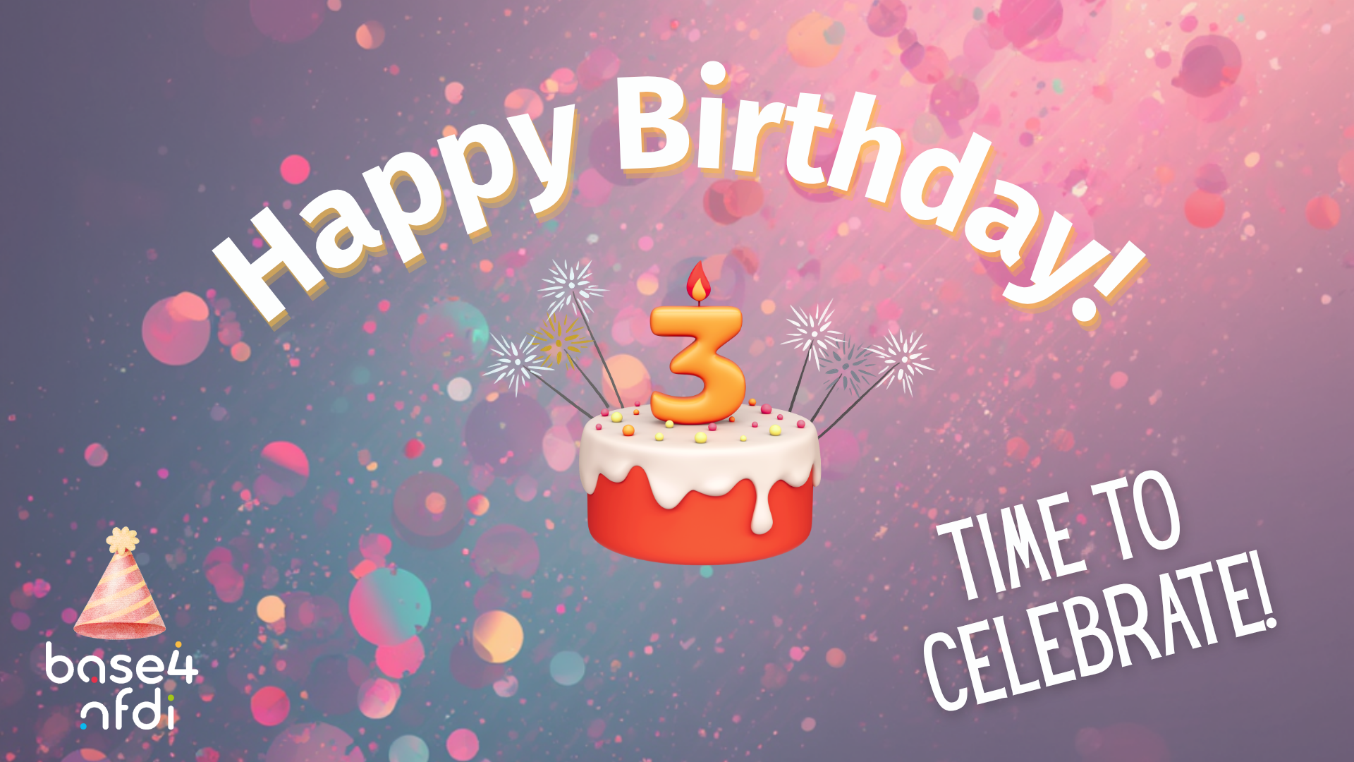 Banner for Base4NFDI Birthday Campaign in September